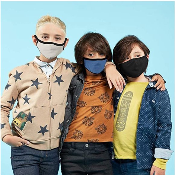 NEW 3pk Safe Mate x Case Mate - Kids Face Mask (Ages 7-11) - Washable & Reusable - Picture 5 of 8
